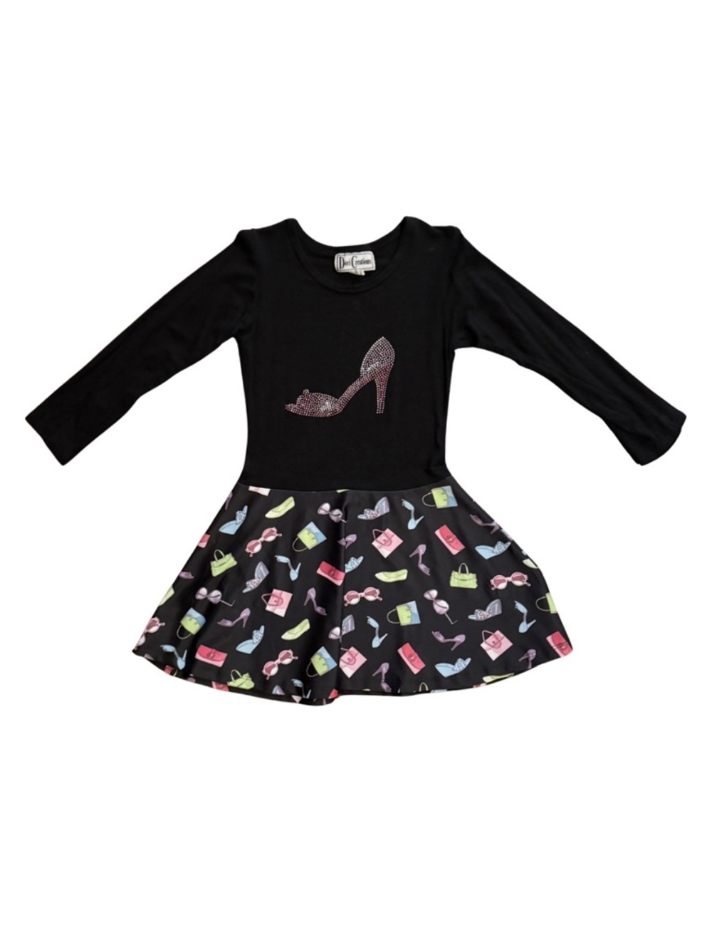 Dori Creations Shop Chic & High Heel Dress girls 6 EUC Fashionista Skater Dress